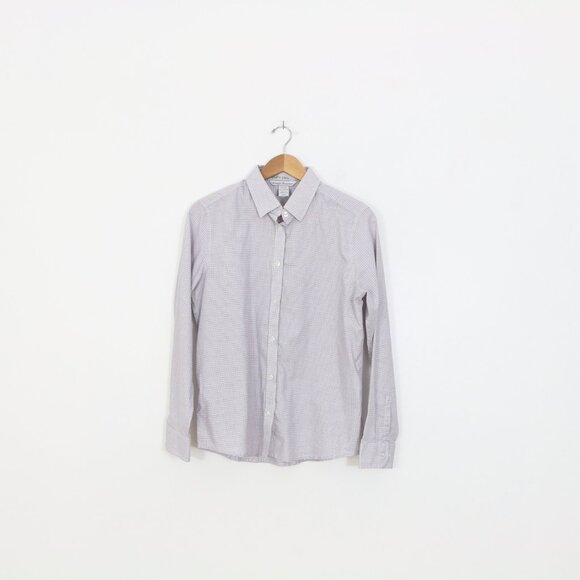 *North End Wrinkle Resistant Purple Line Button Up - Picture 1 of 5